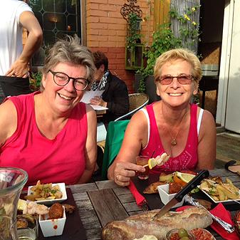 Wandeldiva Wil en Joke