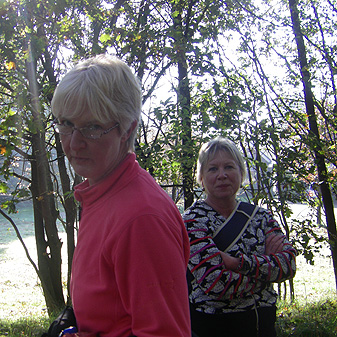 Wandeldiva Yvon en Mariëtte